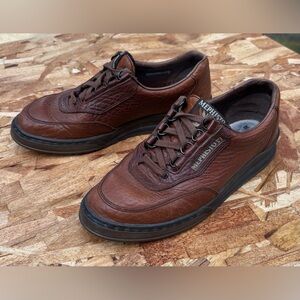Mephisto Match Walking Shoes Brown Leather